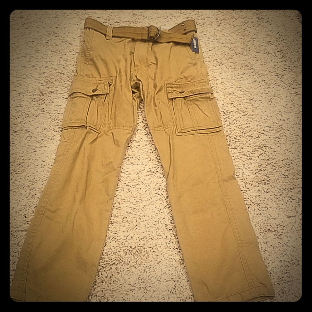 Old Navy Cargo Khaki Pants 30×30